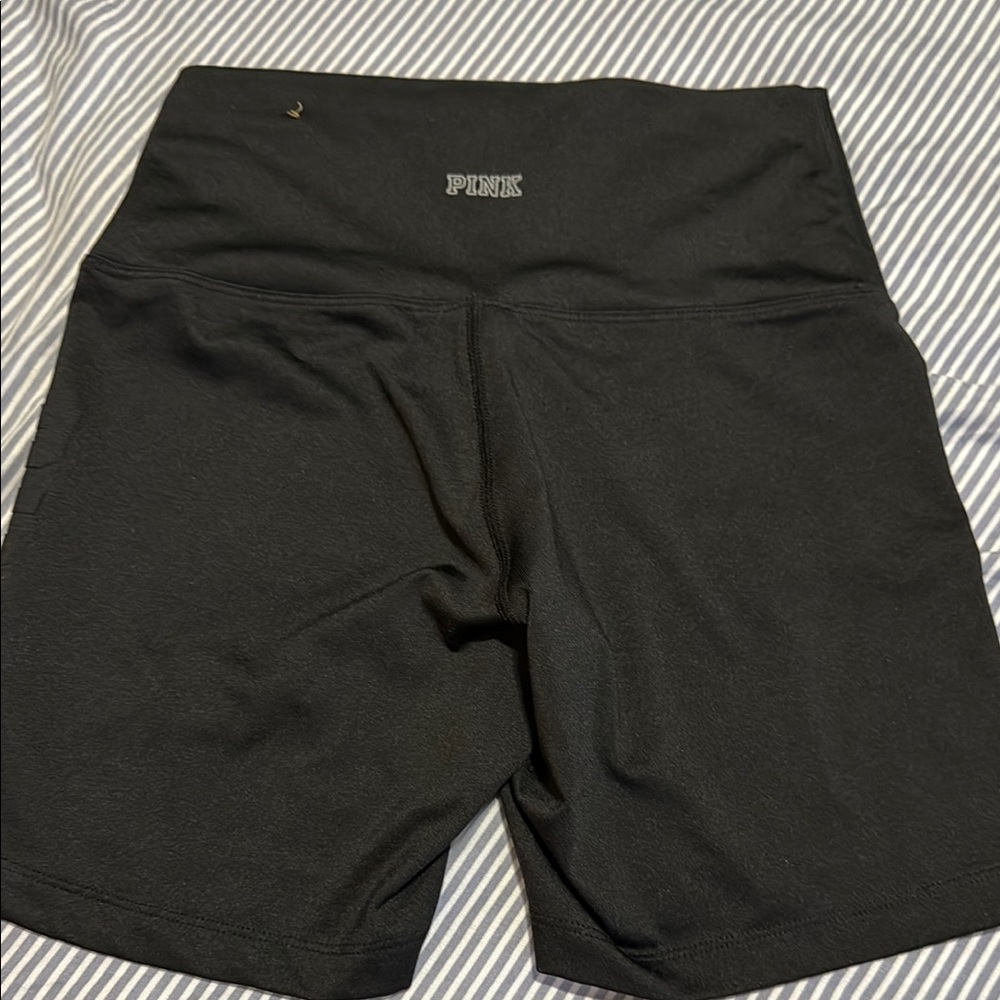 PINK Victoria's Secret Black Bike Shorts - Picture 3 of 4